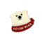 北極熊毛巾繡